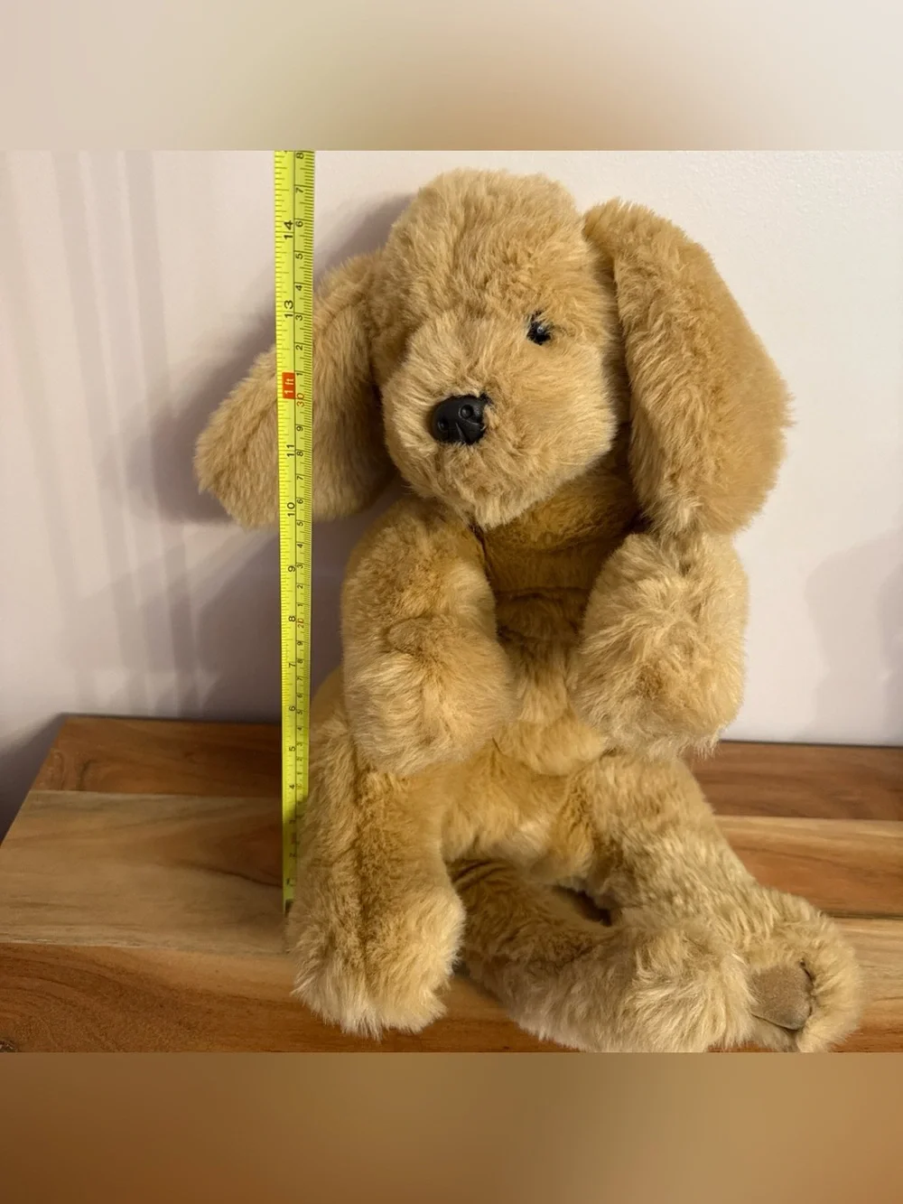Gund 1985 Muttsy Puppy Dog Plush Large Floppy Golden Retriever 20in Soft VTG